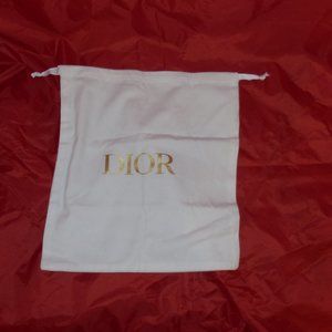 Genuine Dior dust bag drawstring